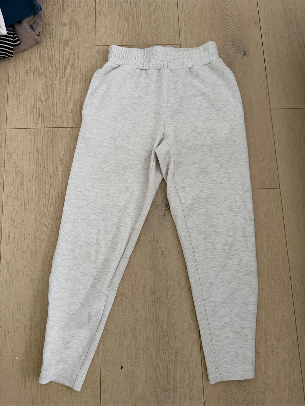 Women’s Light Gray Jogger Pants - double soft